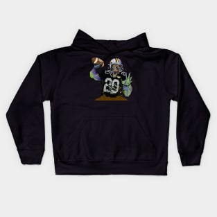 las vegas raiders zombie Kids Hoodie